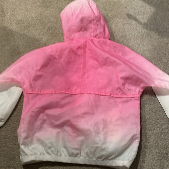 🌧️ K-Way Rain Jacket - Girls Size 3 ombré!! 💗💖 - Picture 5 of 5